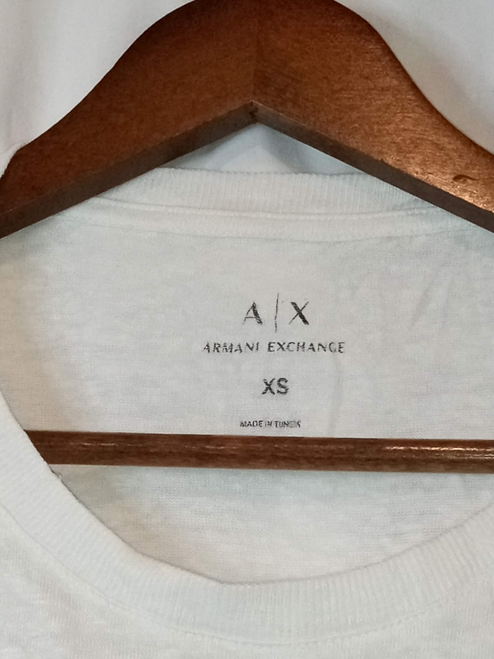 NWT Armani Exchange White TShirt Lemon Cart Summer Designer Luxury XS Oversized - Picture 7 of 11